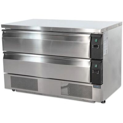 Polar DA997 - Stainless steel - fridge-freezer Polar DA997 - Stainless steel - fridge-freezer