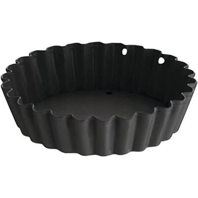 Vogue 8cm Non-stick Tartlet Mold with Removable Base - Pack of 3 Vogue 8cm Non-stick Tartlet Mold with Removable Base - Pack of 3