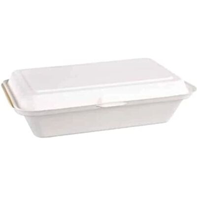 Contenedor de alimentos compostable Fiesta Green - 248mm - 250 unidades Contenedor de alimentos compostable Fiesta Green - 248mm - 250 unidades