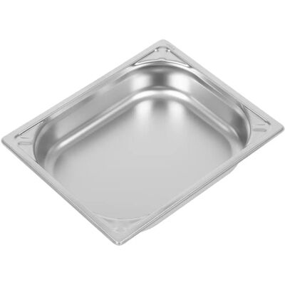 Bandeja de Acero Inoxidable Vogue GN 1/2 - Esquinas Reforzadas Bandeja de Acero Inoxidable Vogue GN 1/2 - Esquinas Reforzadas