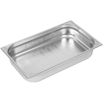 Vogue Recipiente GN - Acero inoxidable - 13,5L - 1/1 GN Vogue Recipiente GN - Acero inoxidable - 13,5L - 1/1 GN