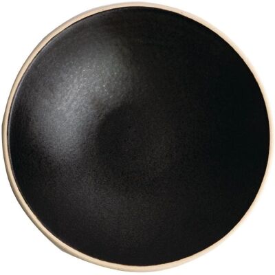 Ciotole Profonde Olympia Canvas Nero 20cm - Insalatiera Ciotole Profonde Olympia Canvas Nero 20cm - Insalatiera