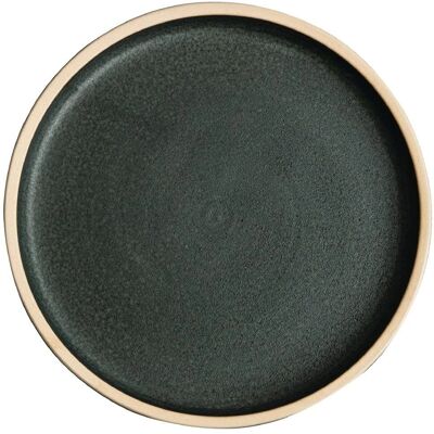 Piatti rotondi Olympia Canvas Verde Foncé 18cm - 6 pezzi Piatti rotondi Olympia Canvas Verde Foncé 18cm - 6 pezzi