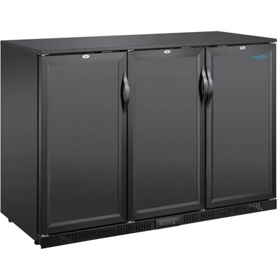Polar G-series 850mm Triple Door Back Bar Cooler Solid Door 320 Ltr Polar G-series 850mm Triple Door Back Bar Cooler Solid Door 320 Ltr