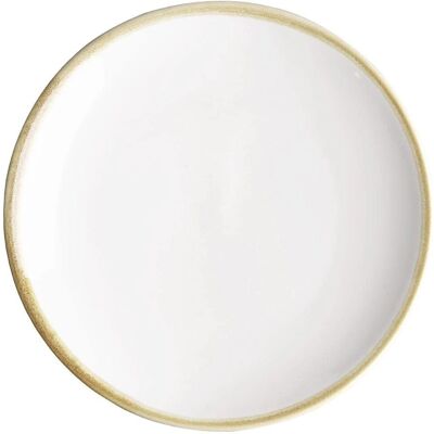 Assiette de dîner Kiln Olympia Blanc Craie - Lot de 6 - 178mm Assiette de dîner Kiln Olympia Blanc Craie - Lot de 6 - 178mm