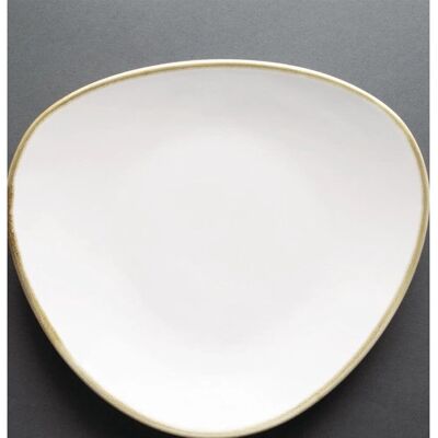 Olympia Kiln Triangular Chalk Plates - 280mm, Set of 4 Olympia Kiln Triangular Chalk Plates - 280mm, Set of 4