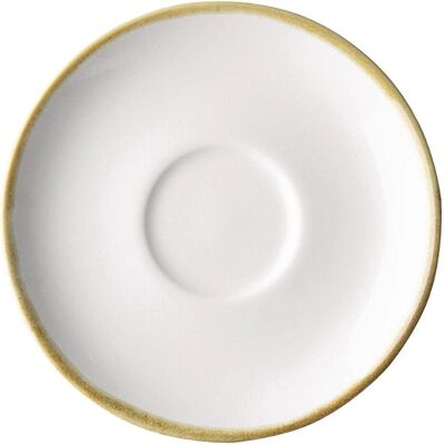 Sottopiatti Olympia KILN Colore Gesso per Tazze Espresso - 140mm, Set da 6 Sottopiatti Olympia KILN Colore Gesso per Tazze Espresso - 140mm, Set da 6