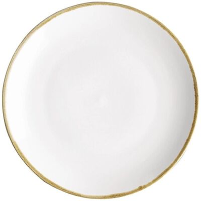 Olympia Kiln Chalk White Round Dinner Plate - 4 pcs Olympia Kiln Chalk White Round Dinner Plate - 4 pcs