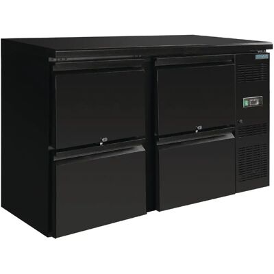 Polar U Series 4 Drawer Back Bar - Back Bar Polar U Series 4 Drawer Back Bar - Back Bar