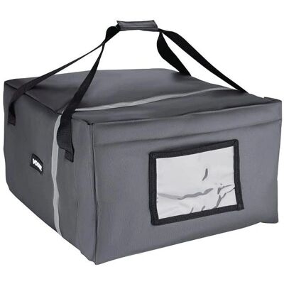 Borsa consegna pizza Vogue - Isolata Grigia 495x495x320mm Borsa consegna pizza Vogue - Isolata Grigia 495x495x320mm