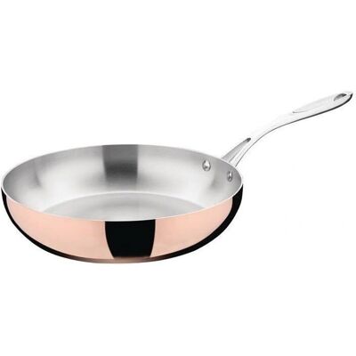 Vogue koppar induktions stekpanna med trevägg - 280x60mm Vogue koppar induktions stekpanna med trevägg - 280x60mm