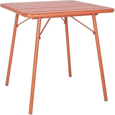 Bolero - Terracotta Square Steel Lattice - 700 mm - Table Bolero - Terracotta Square Steel Lattice - 700 mm - Table