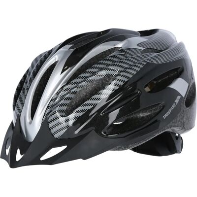 Casco bici Trespass Crankster S/M - Nero - Leggero, Regolabile, Ventilato Casco bici Trespass Crankster S/M - Nero - Leggero, Regolabile, Ventilato