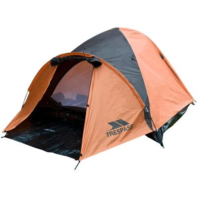 Trespass Ghabhar Tent - Yellow - 4 Person Waterproof Camping Tent Trespass Ghabhar Tent - Yellow - 4 Person Waterproof Camping Tent