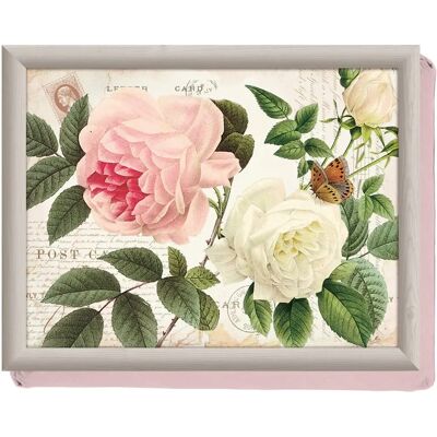 Creative Tops Rose Garden Laptray - Plateau floral et coussin multifonction Creative Tops Rose Garden Laptray - Plateau floral et coussin multifonction