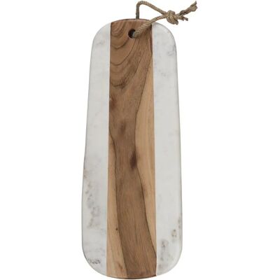Artesa Tabla de Servir de Mármol y Madera de Acacia - Tabla de Servir Artesa Tabla de Servir de Mármol y Madera de Acacia - Tabla de Servir