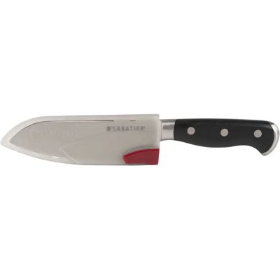 Sabatier Edgekeeper Stainless Steel Self-Sharpening 12cm Santoku Knife - Kitchen Cutting Tool Sabatier Edgekeeper Stainless Steel Self-Sharpening 12cm Santoku Knife - Kitchen Cutting Tool