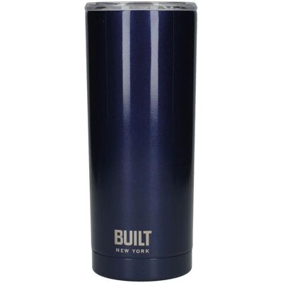 Built 568ml Stainless Steel Travel Mug - Double Walled, Midnight Blue Built 568ml Stainless Steel Travel Mug - Double Walled, Midnight Blue