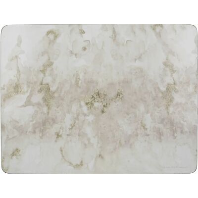 Creative Tops Marbre Gris Pack de 6 Sets de Table Premium - Placements Creative Tops Marbre Gris Pack de 6 Sets de Table Premium - Placements