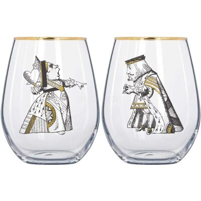 V&A - mpA Alice in Wonderland - 500 ml Set of 2 Tumblers - Tumbler Set V&A - mpA Alice in Wonderland - 500 ml Set of 2 Tumblers - Tumbler Set