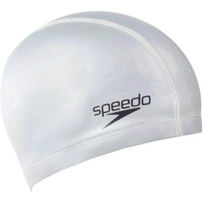 Speedo Ultra Pace Swimming Cap - Silver - Unisex, One Size Speedo Ultra Pace Swimming Cap - Silver - Unisex, One Size