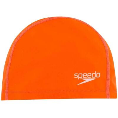 Speedo Casque Natation Orange - Bonnet de Natation - Publicité Speedo Casque Natation Orange - Bonnet de Natation - Publicité