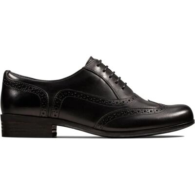 Clarks Hamble Oak - pelle nera verniciata Clarks Hamble Oak - pelle nera verniciata