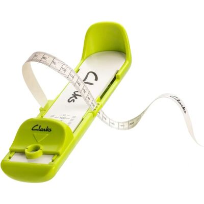 Clarks Toddler Measuring Gauge - White - Size: ONE size - Measuring Gauge Clarks Toddler Measuring Gauge - White - Size: ONE size - Measuring Gauge