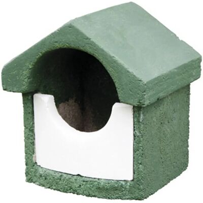 Erdtmanns Nistkasten Holzbeton Halbhöhlenbrüter FSC grün Erdtmanns Nistkasten Holzbeton Halbhöhlenbrüter FSC grün