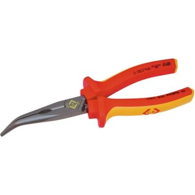 C.K Tools 431015 RedLine VDE 45° Kromme neus tang - Tang C.K Tools 431015 RedLine VDE 45° Kromme neus tang - Tang