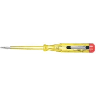 Cacciavite Tester di Tensione C.K Tools 440007 - VDE Approvato, Indicatore a Neon, Rosso, Giallo Cacciavite Tester di Tensione C.K Tools 440007 - VDE Approvato, Indicatore a Neon, Rosso, Giallo