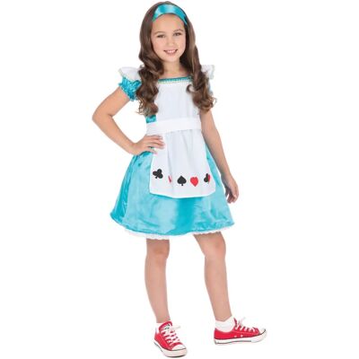 Bristol Novelty Alice Childrens Costume - Kids - Blue/White - Costume Bristol Novelty Alice Childrens Costume - Kids - Blue/White - Costume