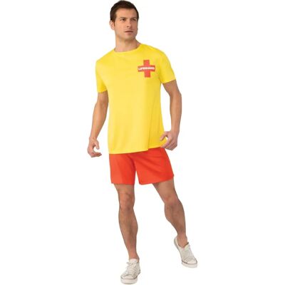 Costume da bagnino adulto Bristol Novelty - Costumi Costume da bagnino adulto Bristol Novelty - Costumi