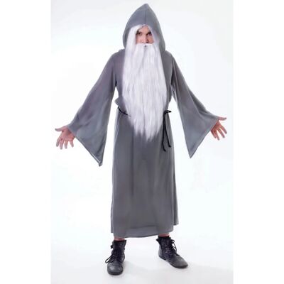 Cape de magicien Bristol Novelty - Costume adulte - Gris Cape de magicien Bristol Novelty - Costume adulte - Gris