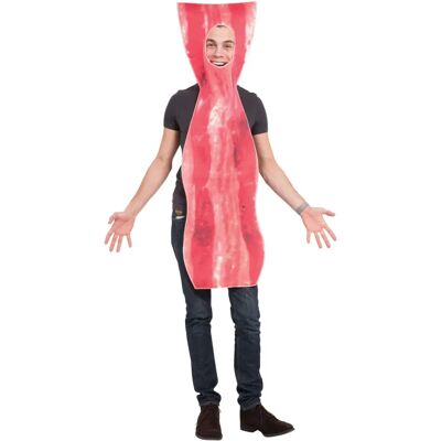 Costume Homme Bacon Bristol Novelty - Halloween Adulte - Rouge - Publicité Costume Homme Bacon Bristol Novelty - Halloween Adulte - Rouge - Publicité