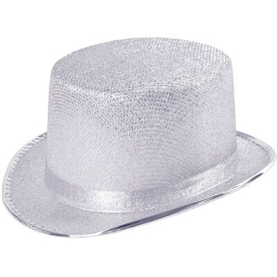 Bristol BH466 Silver Lurex Cylindertopp - Cylindertopp Bristol BH466 Silver Lurex Cylindertopp - Cylindertopp
