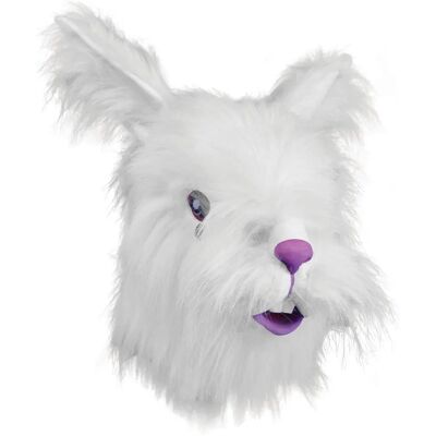 Maschera Coniglio Bristol Novelty BM367 - Pelliccia Bianca - Unisex Adulto Maschera Coniglio Bristol Novelty BM367 - Pelliccia Bianca - Unisex Adulto