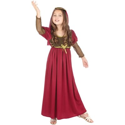 Bristol Novelty Juliet Childrens Costume - Children’s Elizabethan Dress Bristol Novelty Juliet Childrens Costume - Children’s Elizabethan Dress