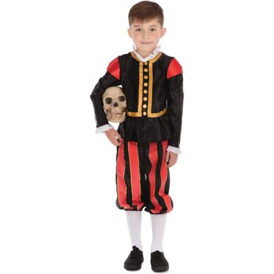 Bristol Novelty William Shakespeare Childrens Costume - Children’s Fancy Dress Bristol Novelty William Shakespeare Childrens Costume - Children’s Fancy Dress