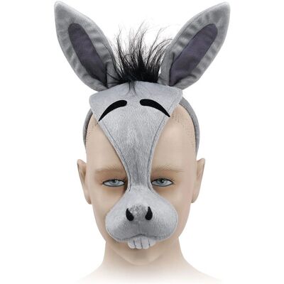 Bristol Novelty Åsne mask & Ljudögonmask - Mask Bristol Novelty Åsne mask & Ljudögonmask - Mask