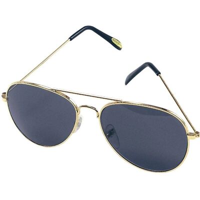 Bristol Novelty Biker 70s Bril - Unisex Kostuumaccessoire Bristol Novelty Biker 70s Bril - Unisex Kostuumaccessoire