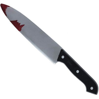 Unbranded - Couteau de cuisine ensanglanté - Sanglant - Halloween - Prop - Publicité Unbranded - Couteau de cuisine ensanglanté - Sanglant - Halloween - Prop - Publicité