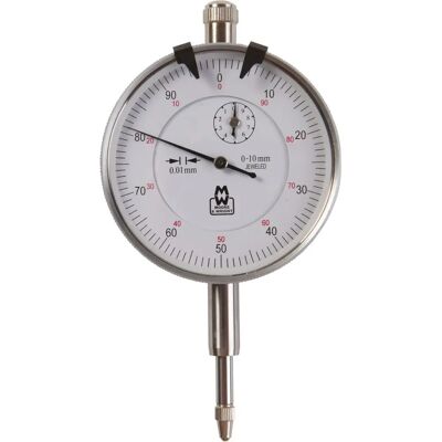 Moore & Wright MW400-06 58mm Dial Indicator - 0-10mm/0.01mm Moore & Wright MW400-06 58mm Dial Indicator - 0-10mm/0.01mm