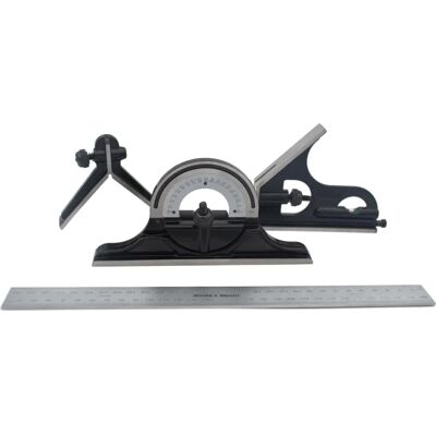 Moore & Wright MW521-01 Compact 180° Combination Set - Measuring Tools Moore & Wright MW521-01 Compact 180° Combination Set - Measuring Tools