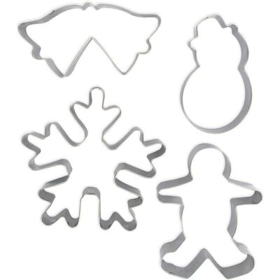 Set de 4 emporte-pièces de Noël Zenker - Emporte-pièces Set de 4 emporte-pièces de Noël Zenker - Emporte-pièces