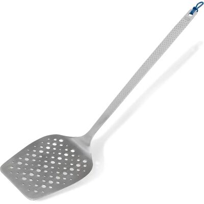 Tasty Stainless Steel Slotted Turner - Frying Pan Turner Tasty Stainless Steel Slotted Turner - Frying Pan Turner