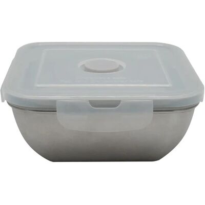 Fackelmann Fiambrera in acciaio inox 600 ml - Microonde Fackelmann Fiambrera in acciaio inox 600 ml - Microonde