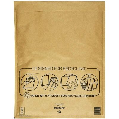 Sobres acolchados Mail Lite Gold K/7 35x47 cm Sobres acolchados Mail Lite Gold K/7 35x47 cm
