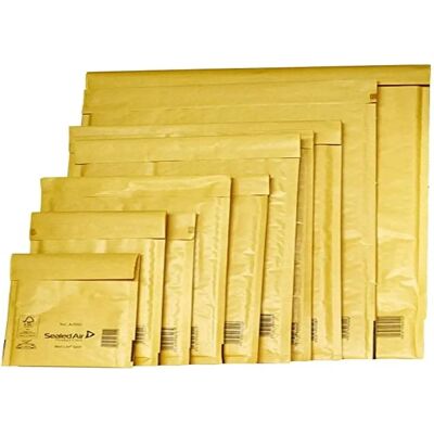 Sealed Air K-7 Gouden Bubble Mailer - Verzendzakken Sealed Air K-7 Gouden Bubble Mailer - Verzendzakken