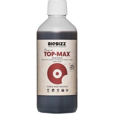 Biobizz - Top Max - 500ml - ECOLOGIQUE - Plant Growth Stimulator - Publicité Biobizz - Top Max - 500ml - ECOLOGIQUE - Plant Growth Stimulator - Publicité